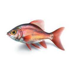 Obraz premium fish on a white background