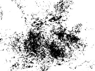 Rustic grunge texture with grain and stains. Abstract noise background. PNG graphic illustration with transparent background.