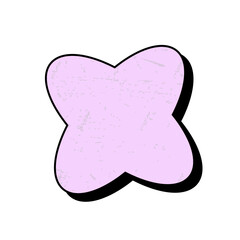 Retro Geometic Shape