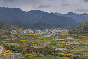 Rural landscape of Anhui province, China