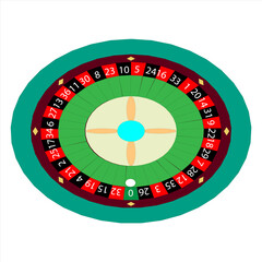 Ruleta de casino 