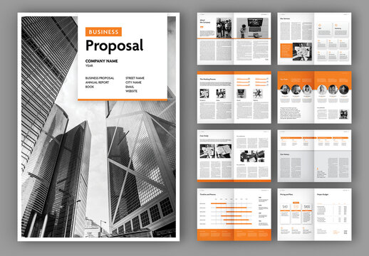 Proposal Brochure Layout