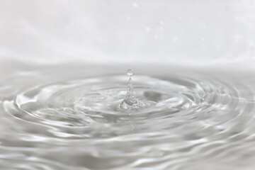 water drop splash