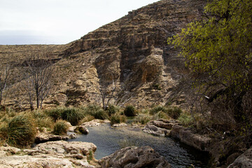river in the canyon