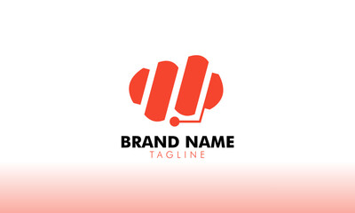 Headset professional logo for all kinds of business