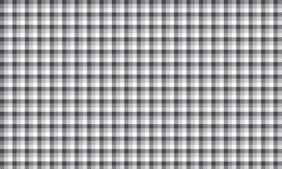 black gray seamless plaid pattern