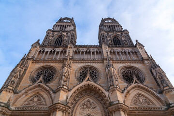 Fototapeta na wymiar Sainte-Croix Cathedral in Orléans, France