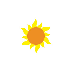 Illustration of sun vector design