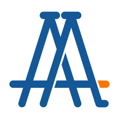Letter A logo icon design