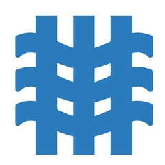 Obraz premium fabric pattern, fabric threads icon