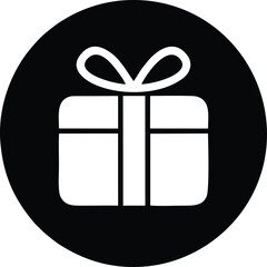 gift icon symbol design vector image. Illustration of the package box present design image. EPS 10.