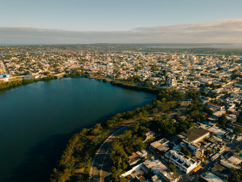 aerial view of city of Tampico Mexico