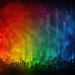 Smooth colorful gradient background. illustration with grunge rainbow colors. banner template. Premium quality. Generative Ai.
