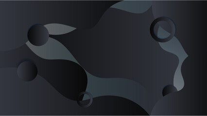 Modern geometric shapes 3d abstract technology background. Vector abstract graphic design banner pattern presentation background web template.