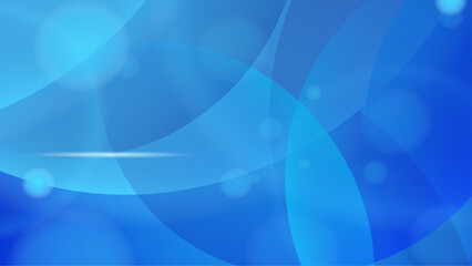 Modern blue abstract presentation background with stripes lines