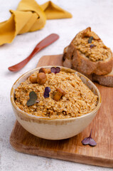 Chanterelle mushrooms pate