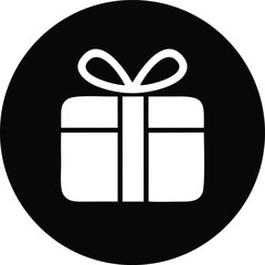 gift icon symbol design vector image. Illustration of the package box present design image. EPS 10.
