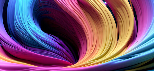 Fototapeta premium Abstract paint splash background artwork created with Generative AI.