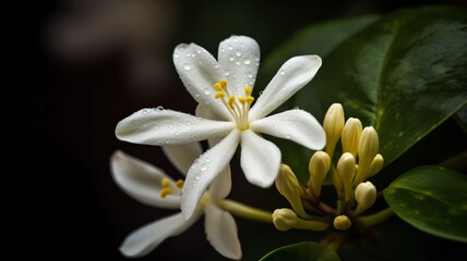 The Intricate Details of Jasmine Flowers