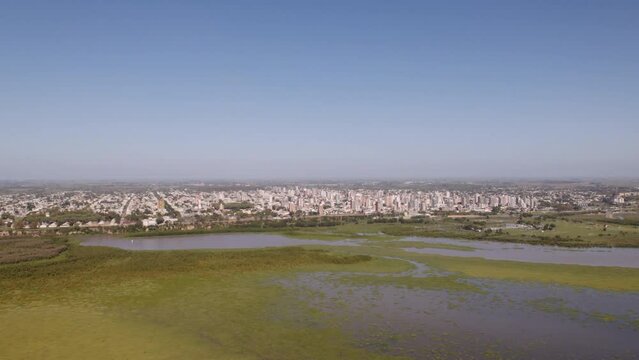 San nicolas de los arrollos - Argentina aerial drone 4k
