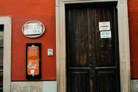 diego rivera house in guanajuato, mexico - february, 2023