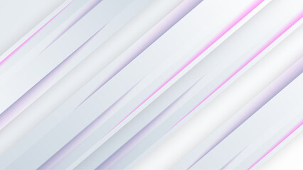 Geometric shapes abstract modern technology background design. Vector abstract graphic presentation design banner pattern wallpaper background web template white