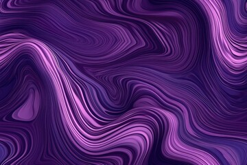 Obraz premium purple abstract background with flowing waves and curves. Generative AI
