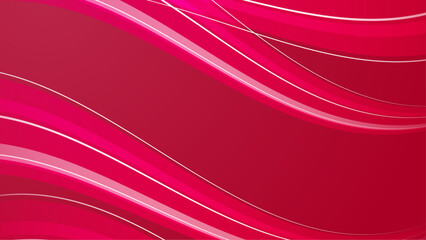 Vector flat gradient abstract background red