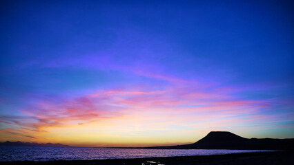 Atardecer impresionante en Lanzarote