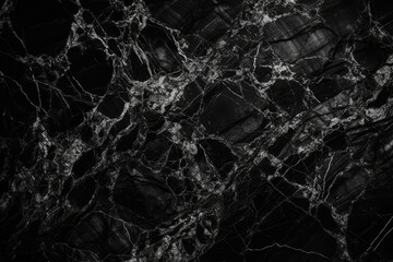 black and white marble texture background. Generative AI