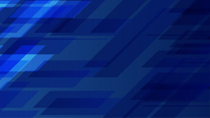 Abstract blue geometric shapes vector technology background, for design brochure, website, flyer. Geometric 3d shapes wallpaper for poster, certificate, presentation, landing page