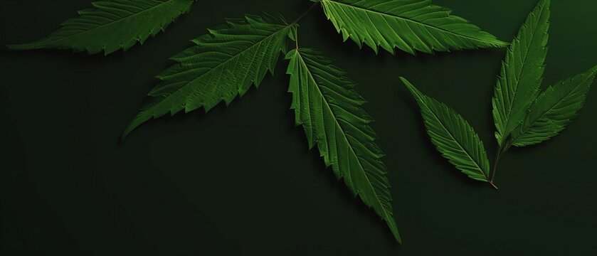 Canabis Texture Background, Herb Wallpaper, HD