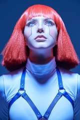 attractive cosmic girl © Andrey Kiselev