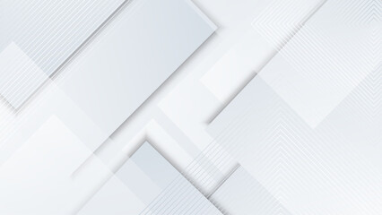 Vector flat gradient abstract background white