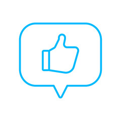 Obraz premium Feedback Icons with blue outline style. happy, product, test, ranking, reputation, star, smile. Vector illustration