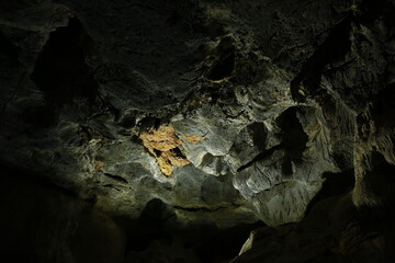 inside the cave