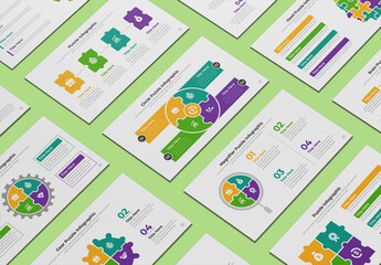 Puzzle Infographic Design Template