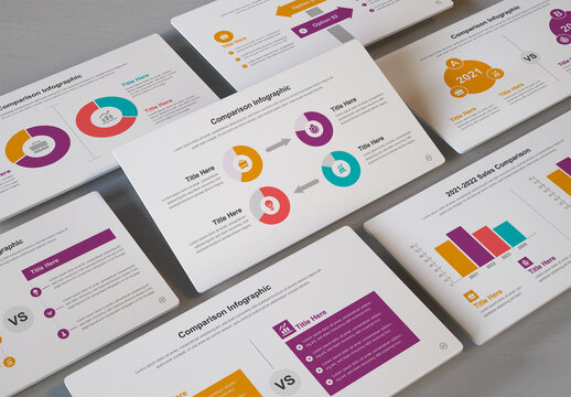 Comparison Infographic Layout Design