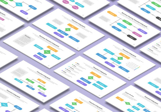 Flowchart Infographic Presentation Template