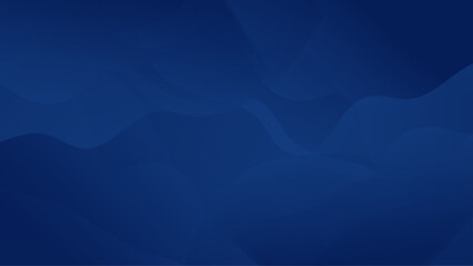 Vector abstract geometric shapes blue background