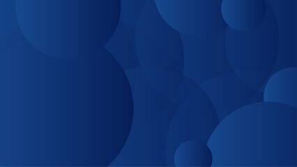 Vector gradient minimalist blue background