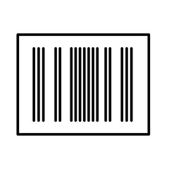 Barcode e-commerce icons collection with black outline style. business, store, technology, web, retail, internet, buy. Vector Illustration