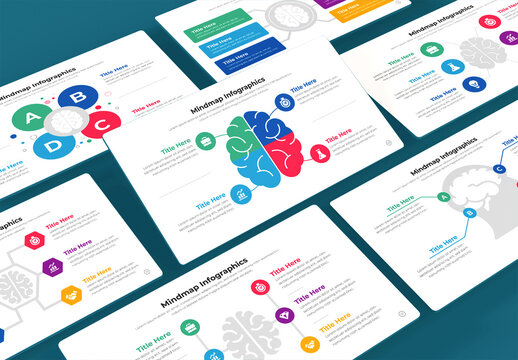 Mindmap Design Infographic Template