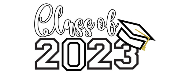 Senior Class of 2023 16oz Libby Can glass Full Wrap Cup svg png, Graduation Svg, Senior 2023 Svg, graduation Libbey Glass Wrap Svg png
