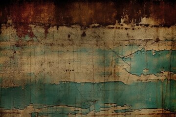 Naklejka premium a background with a vintage feel and worn paper texture. Generative AI