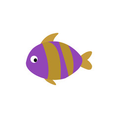 Cute Sea Animals Colorful