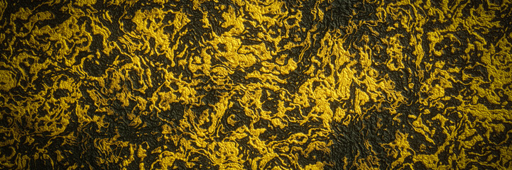 Abstract gold and black background.