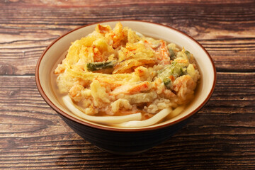 かき揚げうどん