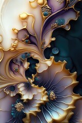 abstract elegant background, made with generative ai