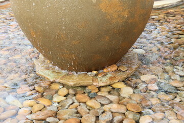stone fountain 